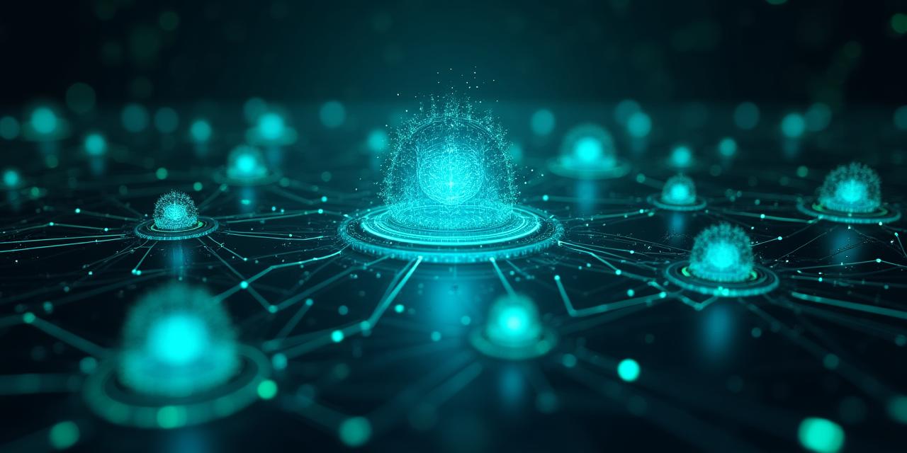 Abstract visualization of secure data flowing through automated pipelines